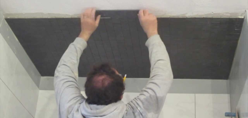 How to Tile a Shower Ceiling