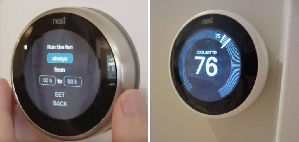 How to Turn Off Fan on Nest