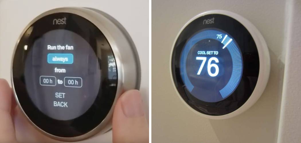 How to Turn Off Fan on Nest
