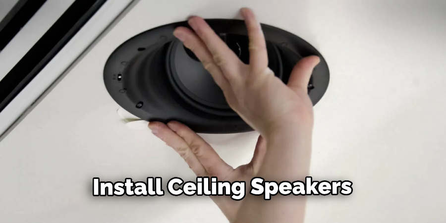 Install Ceiling Speakers