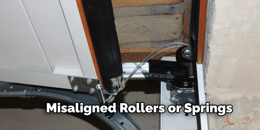 Misaligned Rollers or Springs