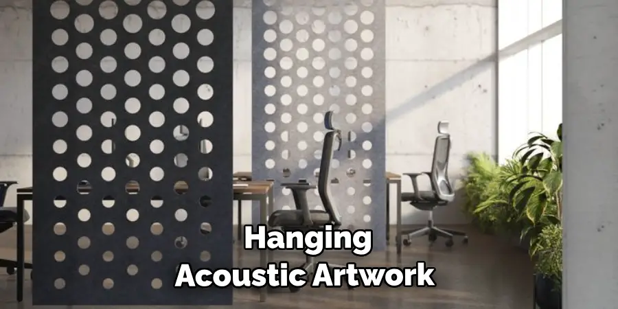 Hanging Acoustic Artwork 