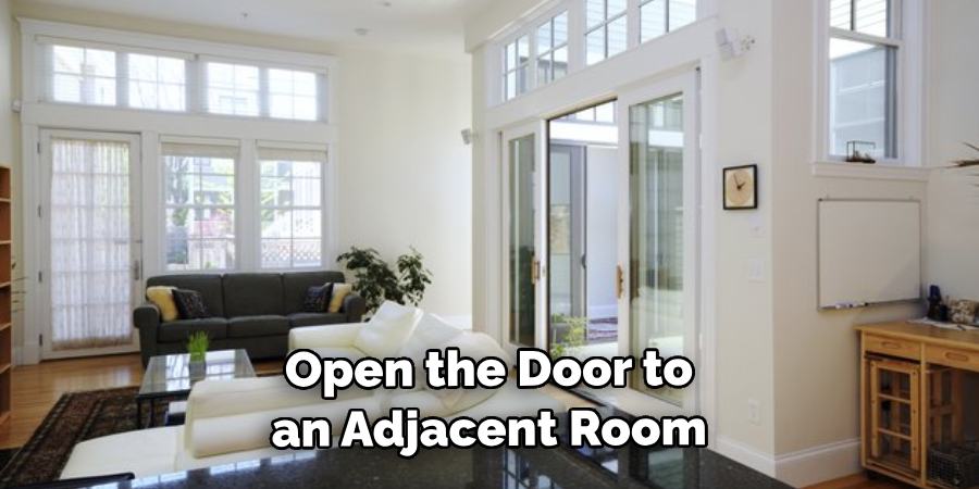 Open the Door to an Adjacent Room