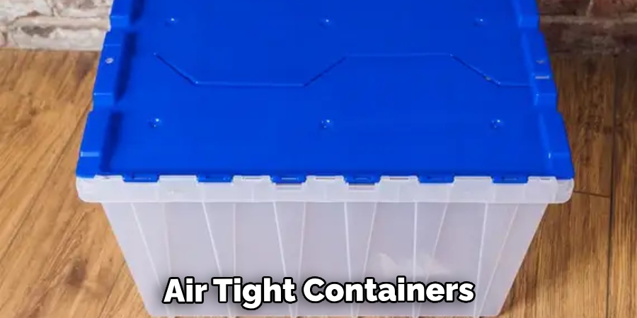 Plastic Bins or Air Tight Containers 