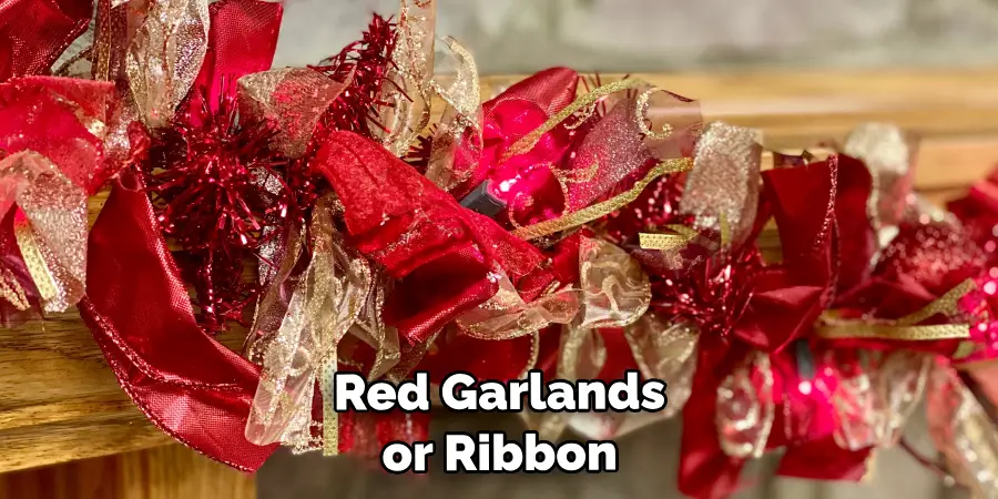 Red Garlands or Ribbon