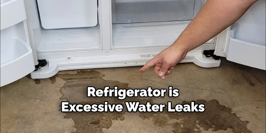 Refrigerator is Excessive Water Leaks
