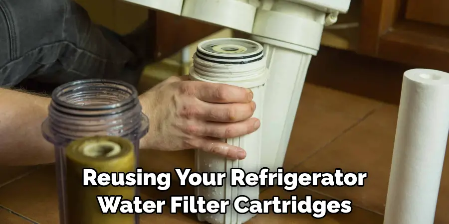 Reusing Your Refrigerator Water Filter Cartridges