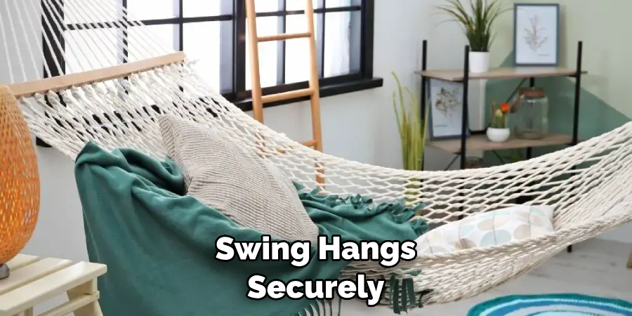 Swing Hangs Securely