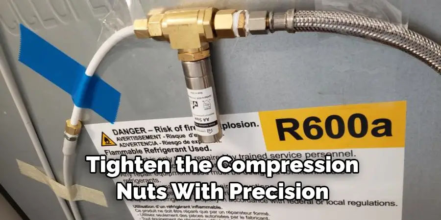 Tighten the Compression Nuts With Precision