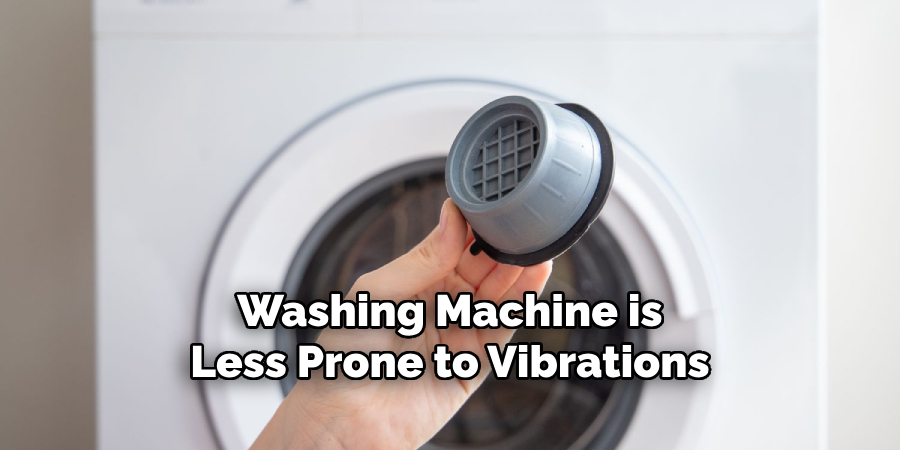 Washing Machine is Less Prone to Vibrations