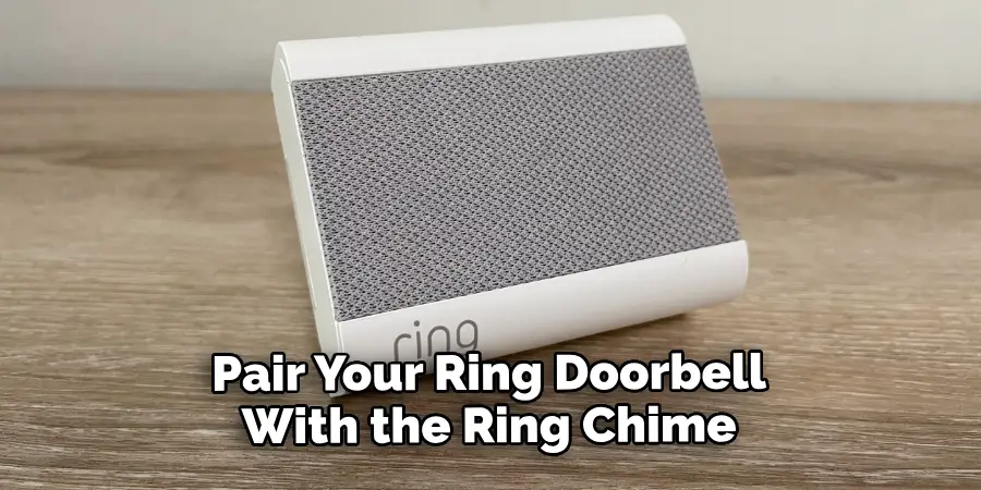 Pair your Ring Doorbell with the Ring Chime