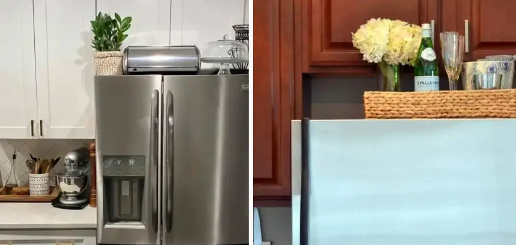 How to Decorate Top of Refrigerator