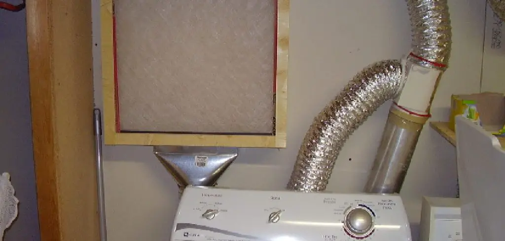 How to Hide a Dryer Vent Hose