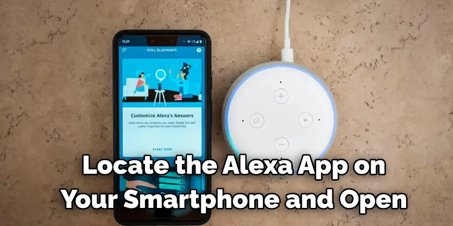 Locate the Alexa App on Your Smartphone and Open