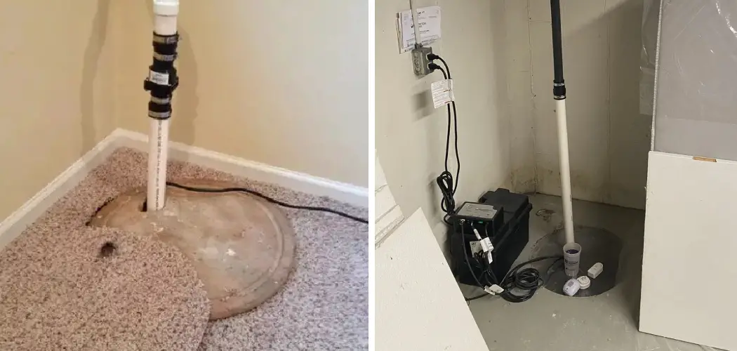 How to Hide Sump Pump in Finished Basement