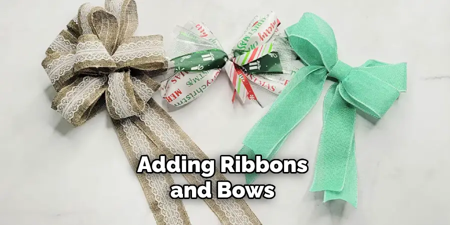 Adding Ribbons and Bows 