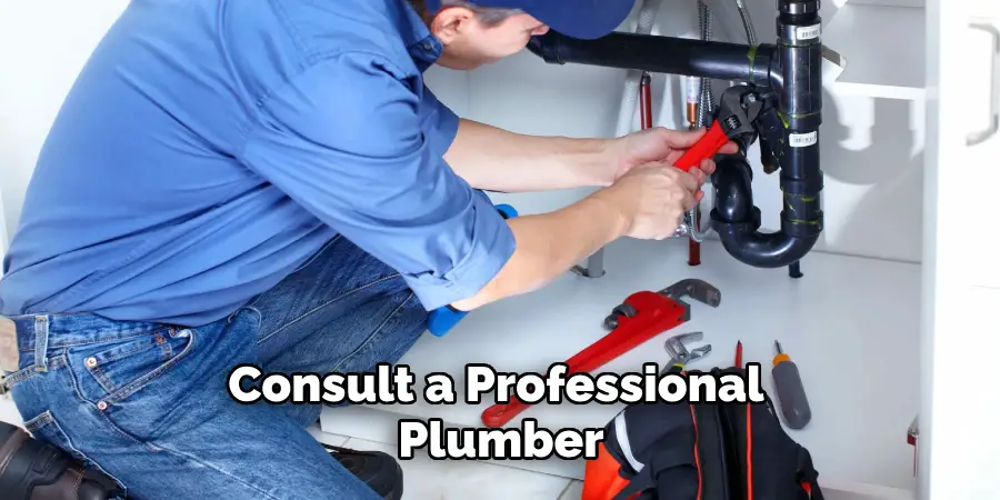 Consult a Professional Plumber