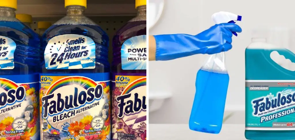 How to Dilute Fabuloso for Spray Bottle