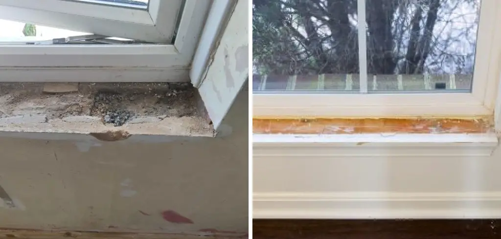 How to Remove Window Sill