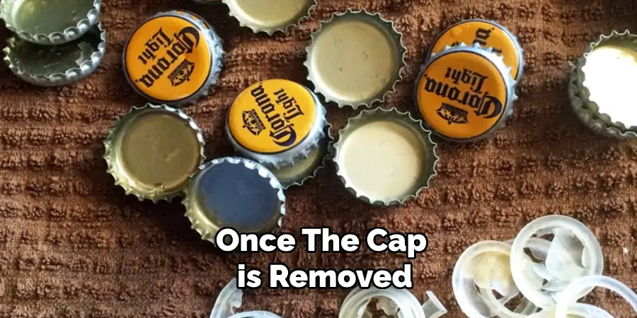 Once the cap is removed