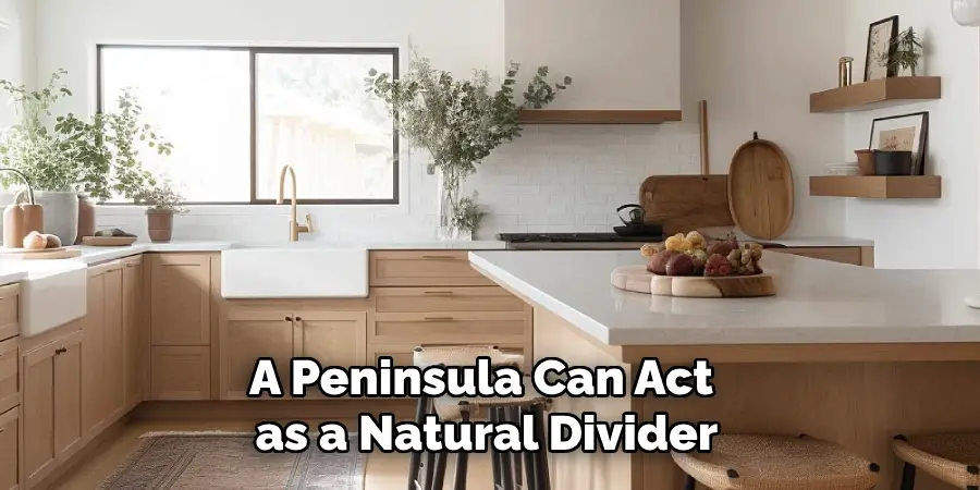 A Peninsula Can Act as a Natural Divider