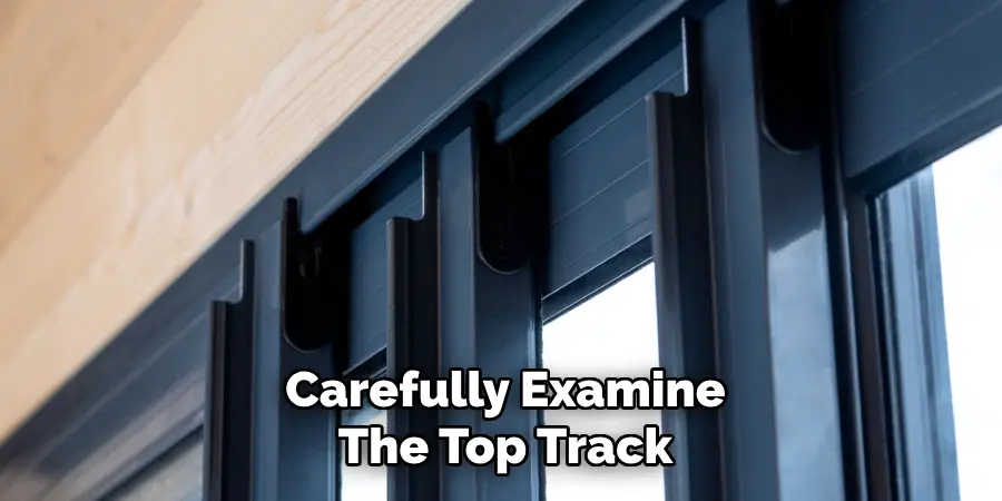 Carefully Examine
The Top Track