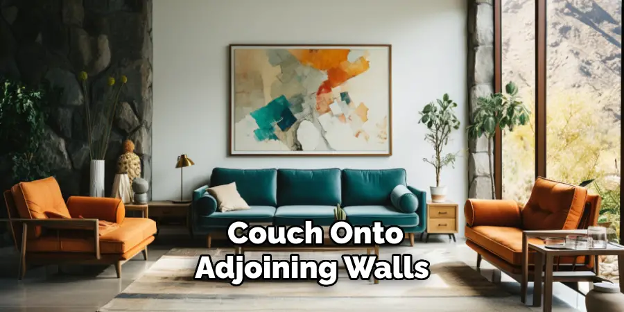 Couch Onto Adjoining Walls 