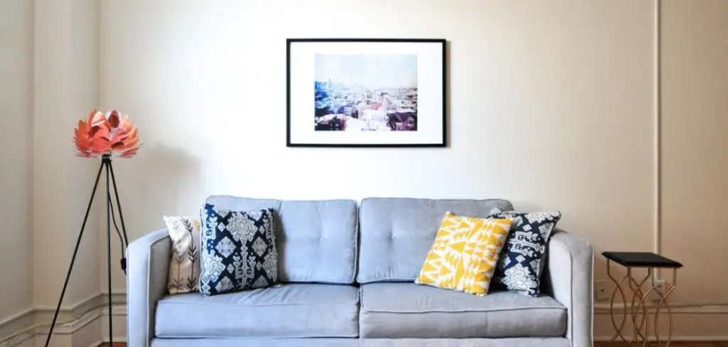 How to Decorate a Large Wall Behind a Couch