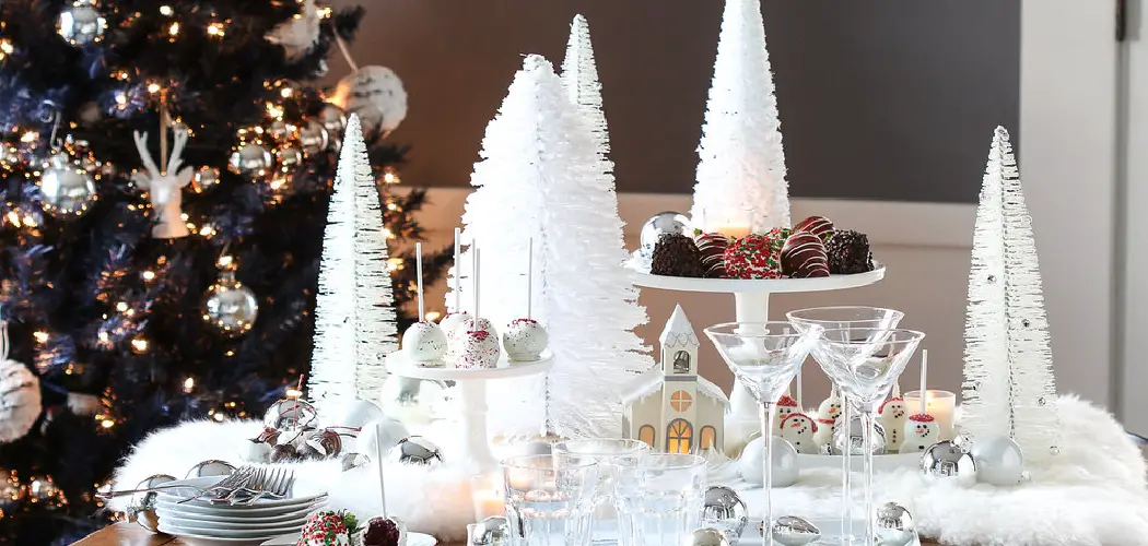 How to Decorate a Tray for Christmas