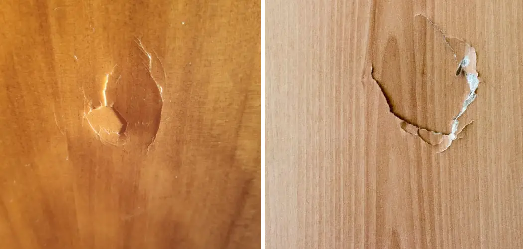 How to Fix a Dented Wooden Door