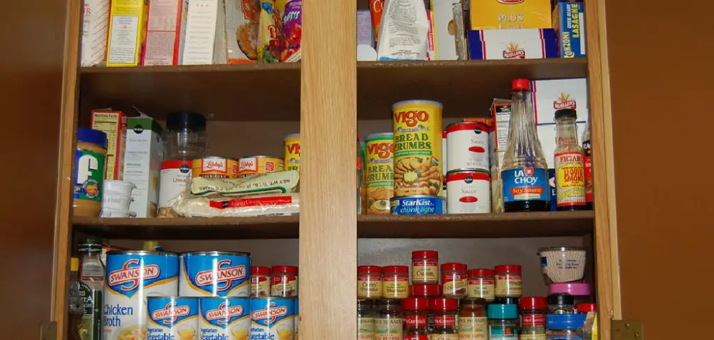 How to Stack Wall Cabinets to Make Pantry