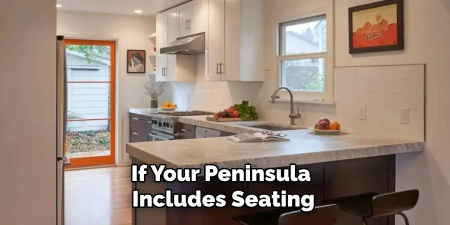 If Your Peninsula Includes Seating