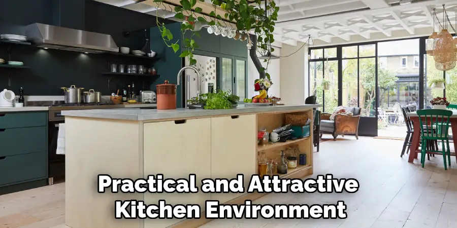 Practical and Attractive Kitchen Environment