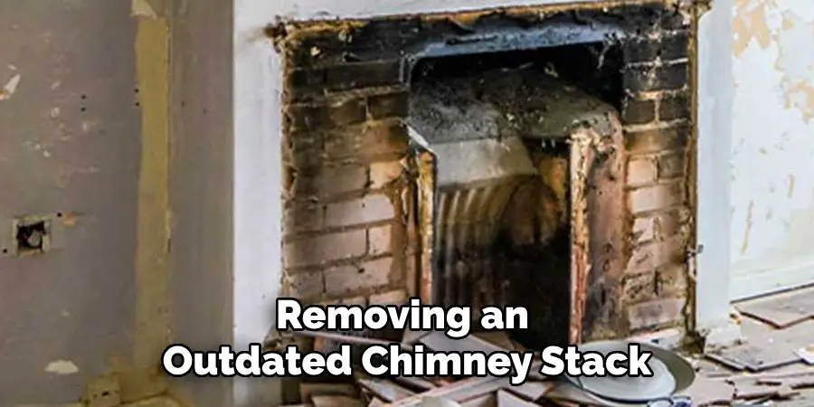 Removing an Outdated Chimney Stack