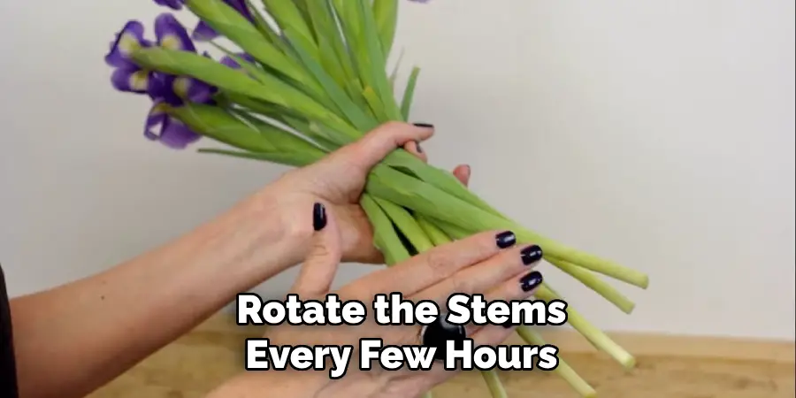 Rotate the Stems
Every Few Hours