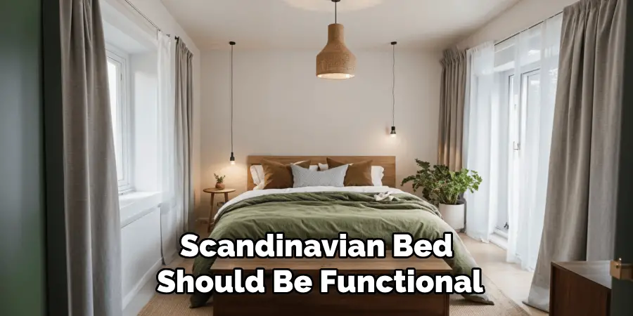 Scandinavian Bed Should Be Functional