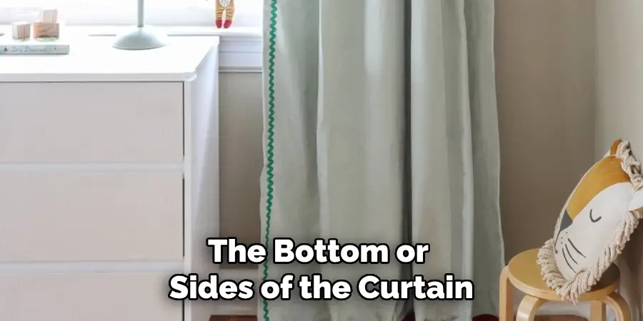 The Bottom or Sides of the Curtain,