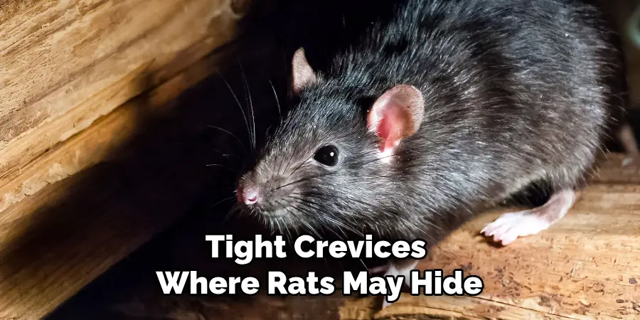 Tight Crevices Where Rats May Hide