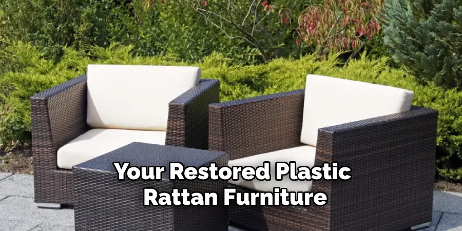 Your Restored Plastic Rattan Furniture