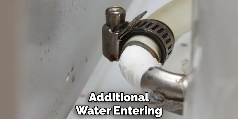 Additional Water Entering