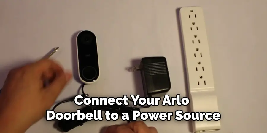 Connect Your Arlo Doorbell to a Power Source