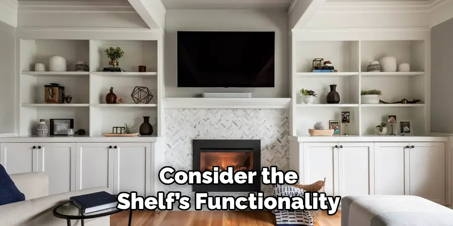 Consider the
Shelf’s Functionality