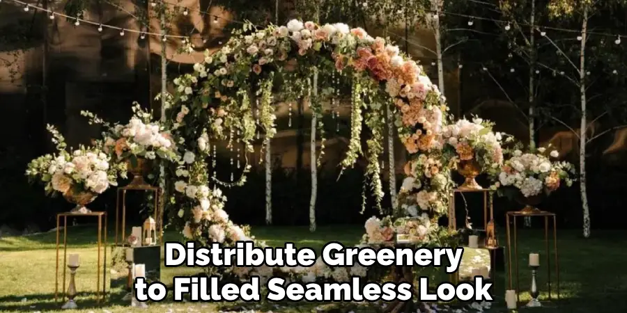 Distribute Greenery
to Filled Seamless Look