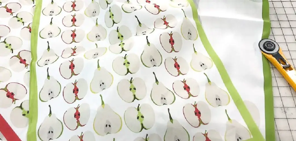 How to Make a Tea Towel