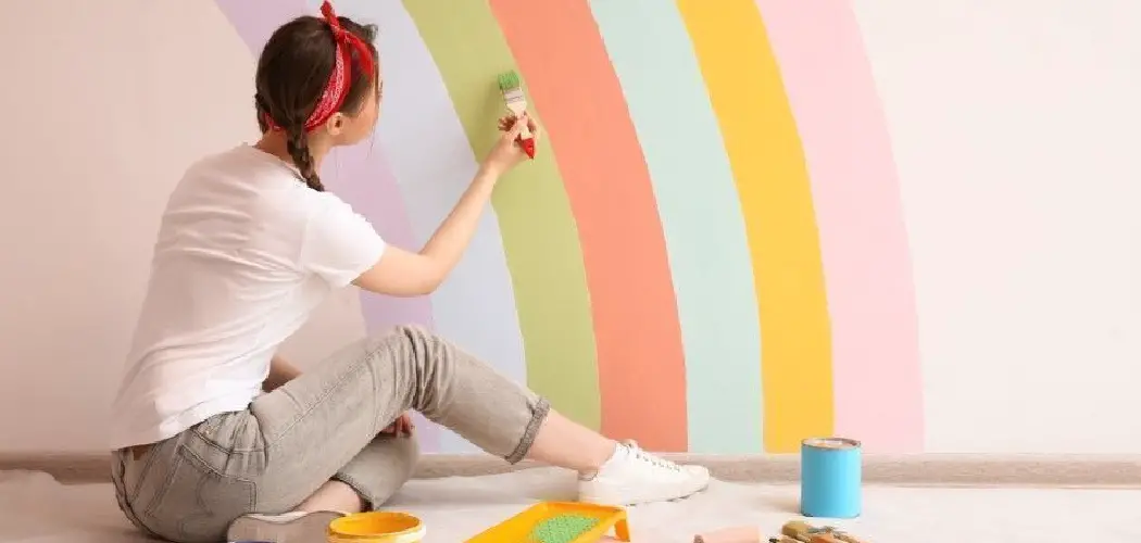 How to Paint Rainbow on Wall