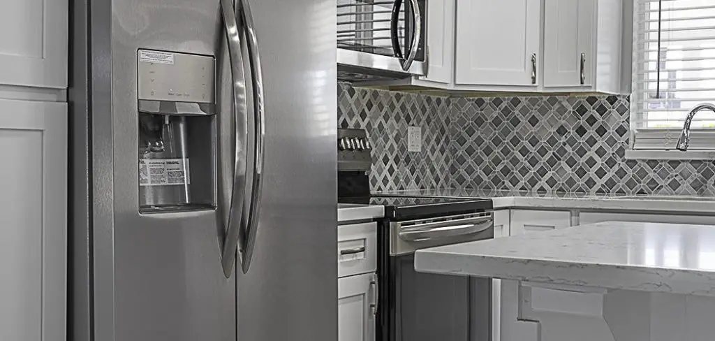 How to Make Freestanding Fridge Look Built-in