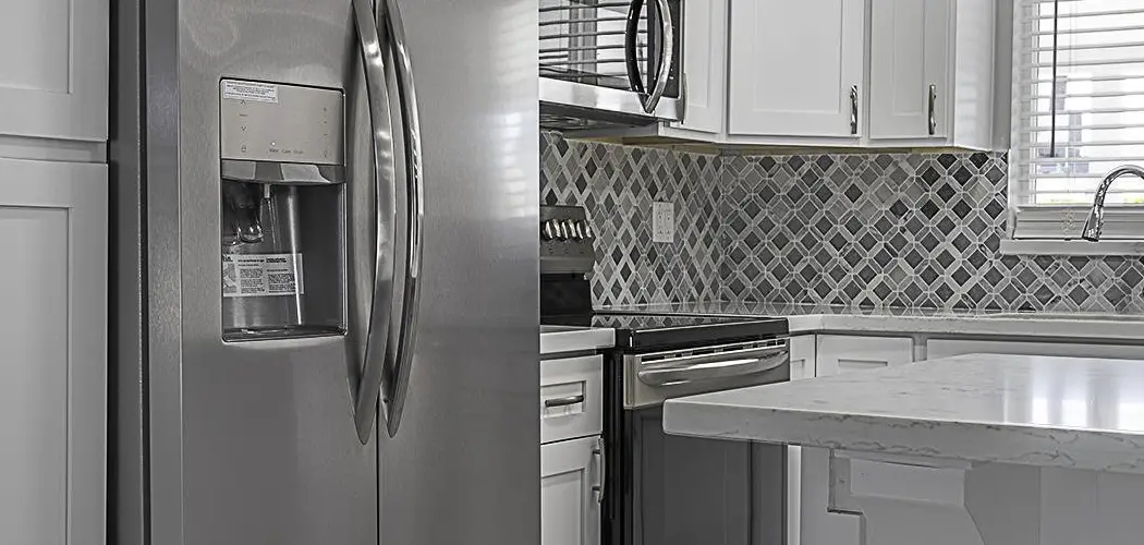 How to Make Freestanding Fridge Look Built-in