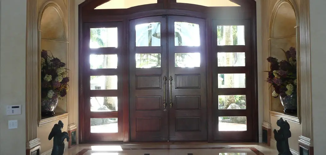 How to Add Glass to Front Door