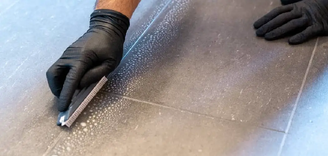 How to Regrout Tile Without Removing Old Grout