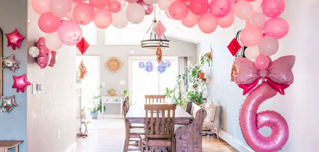 How to Hang a Balloon Arch on A Wall